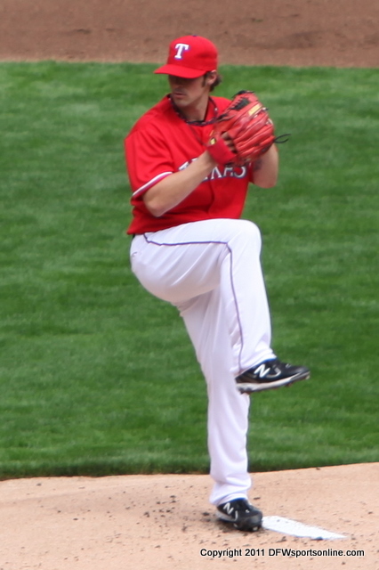 c.J. Wilson. Photo by David Dwyer for DFWsportsonline